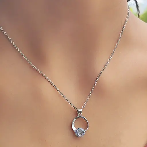 Ring & Diamond Pendant