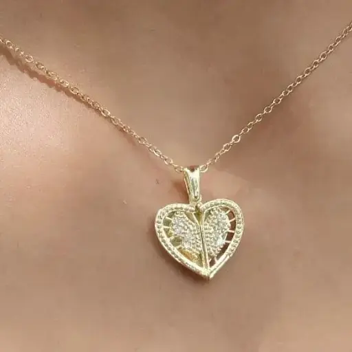 Openable Heart Pendant